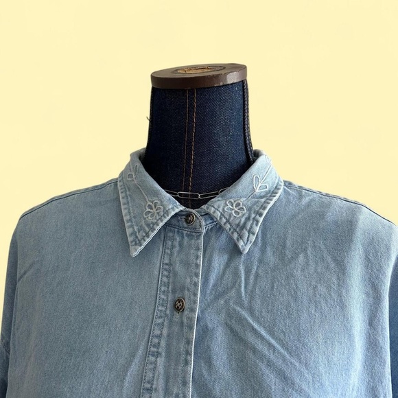 Denim Button Down - Picture 3 of 7